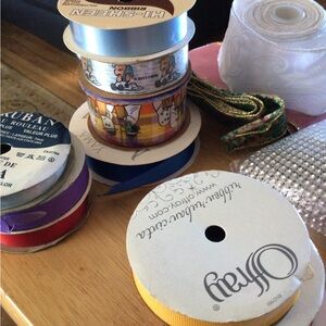 Vibrant Cloth Ribbon Collection for Party Decorations